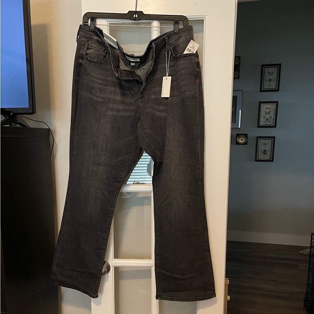 Plus Size Jeans Slim Boot